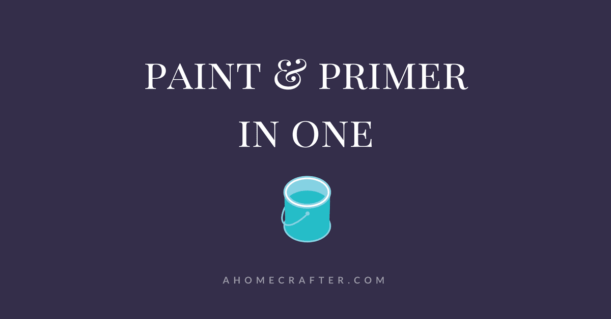paint & primer in one