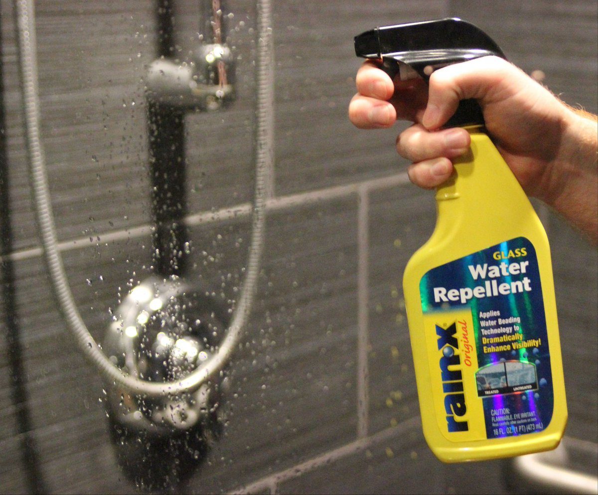 Rain X Shower Door Water Repellentrain x shower door water repellent showers  decoration - A Home Crafter