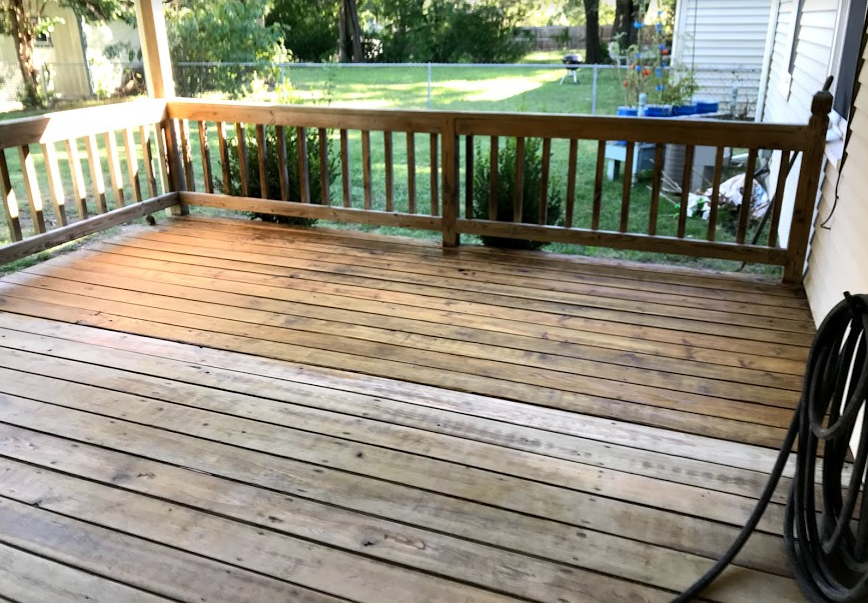 My deck Stain 2