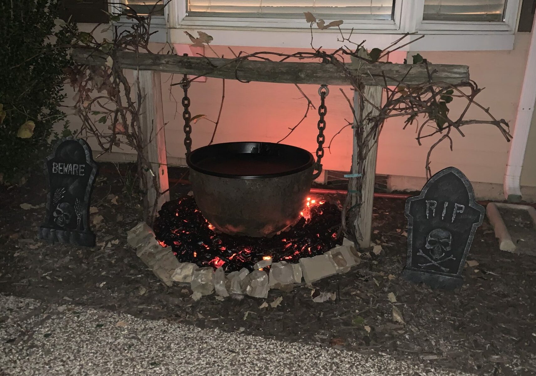 halloween cauldron
